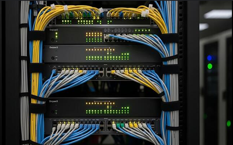 Running Server Rack